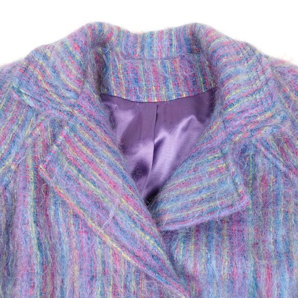 Vintage Bardolino Luxury Mohair Coat Monteselli Original by Primrose Women's S - Picture 2 of 15